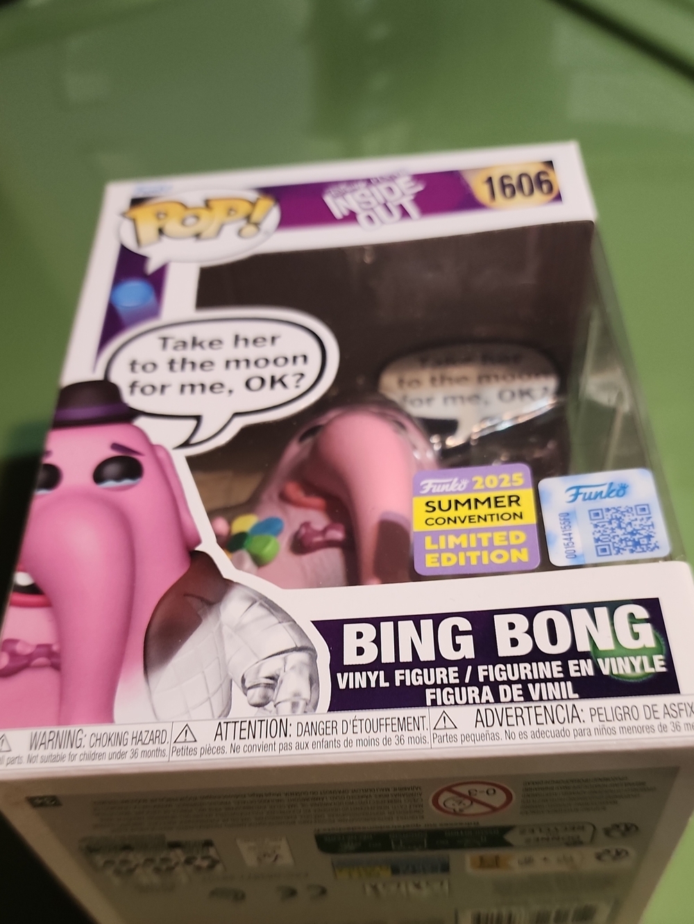 Funko Bing Bong Pop! Vinyl Figure - Pink with Multicolor Balloon Accent